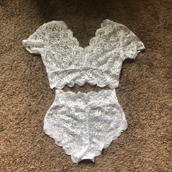 Victoria's Secret Other - Lace Lingerie Two-Piece Set